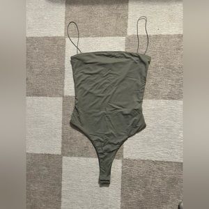 Meshki Bodysuit - Olive Green - Small